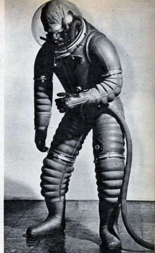 Illustration for article titled This is how we envisioned spacesuits back in the 1950s